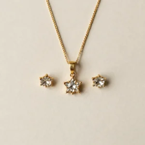 Tara Kundan Pendant Set